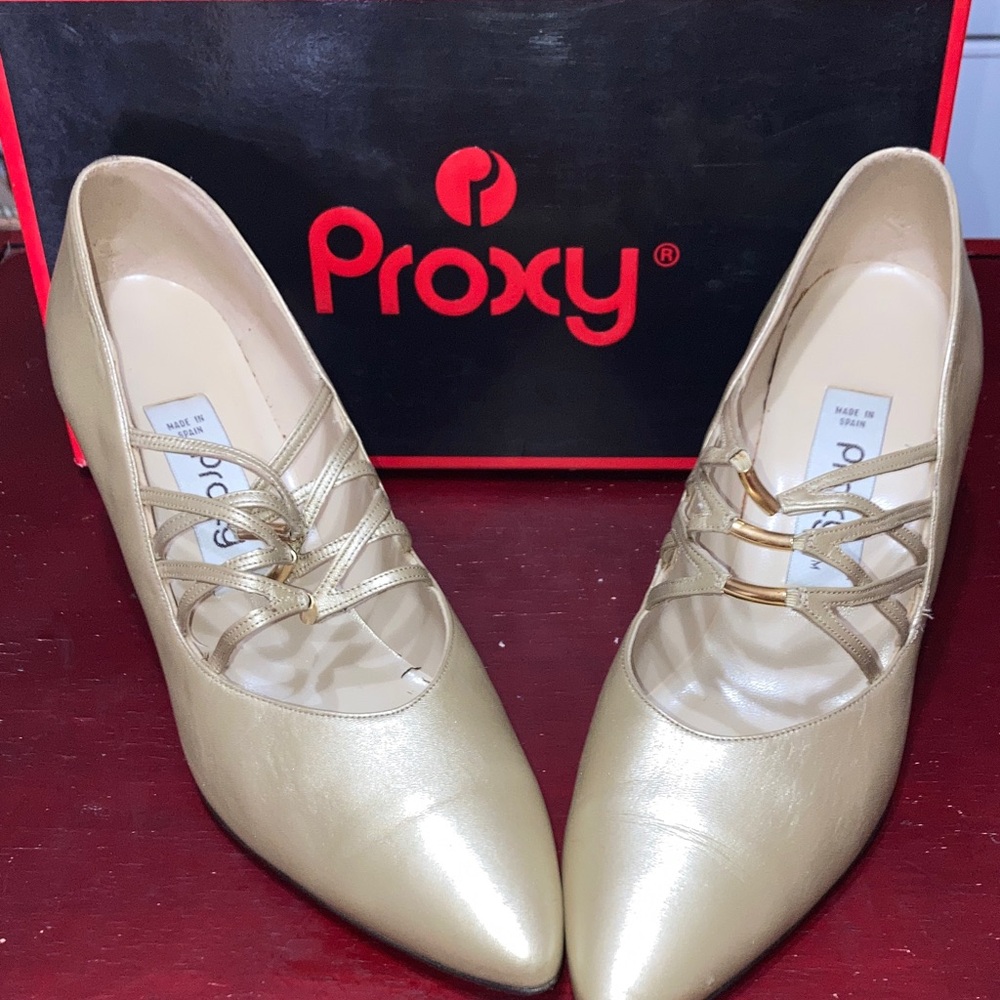 Roxy Gold Heels for Women